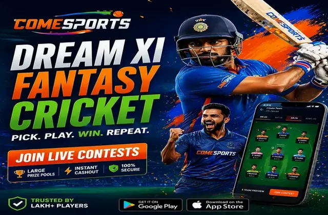 Play77 (play 77) fantasy cricket & matchday visual 1