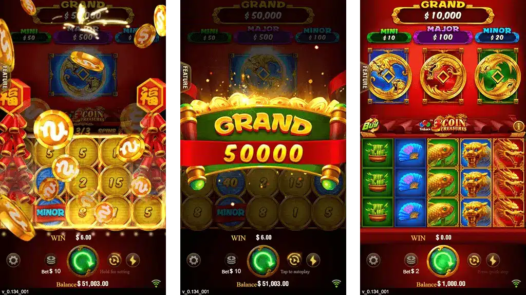 3 Coins Play77 Bonus